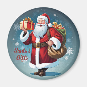 Imã Presentes Festivos do Papai Noel Natal