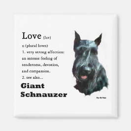 Imã Presentes Giant Schnauzer