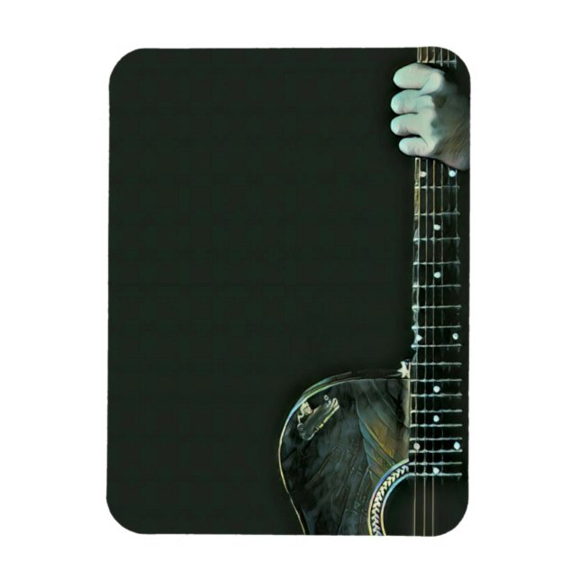 Ímã Presentes guitaristas latinos (Vertical)