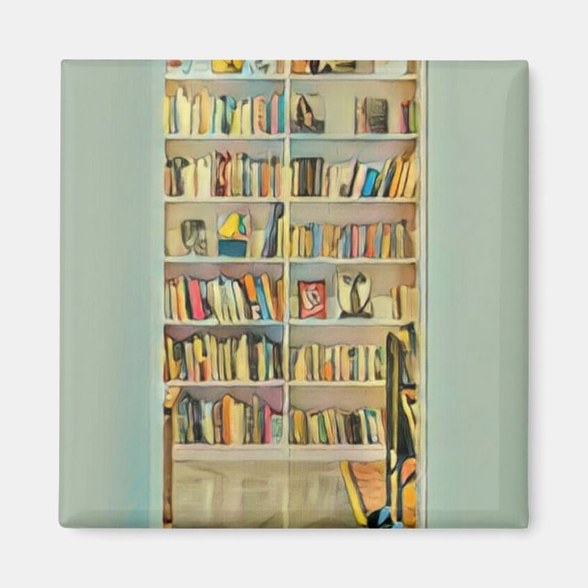 Imã Presentes incríveis para amantes de livros (Frente)