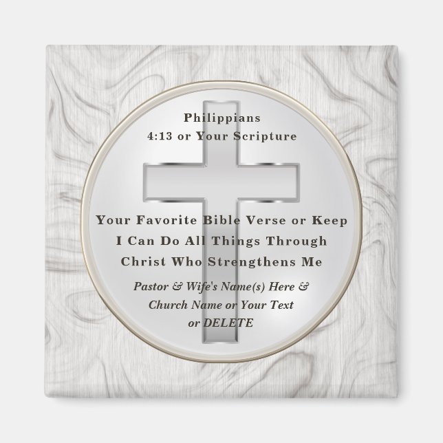 Imã Presentes Inspiracionais exclusivos e baratos em B (Frente)