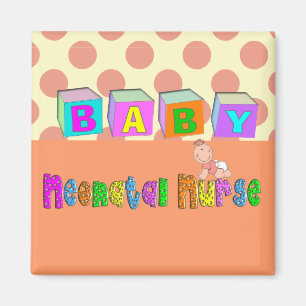 Imã Presentes Neonatal adoráveis da enfermeira