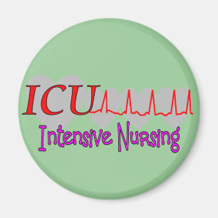Imã Presentes originais dos cuidados INTENSIVOS de ICU