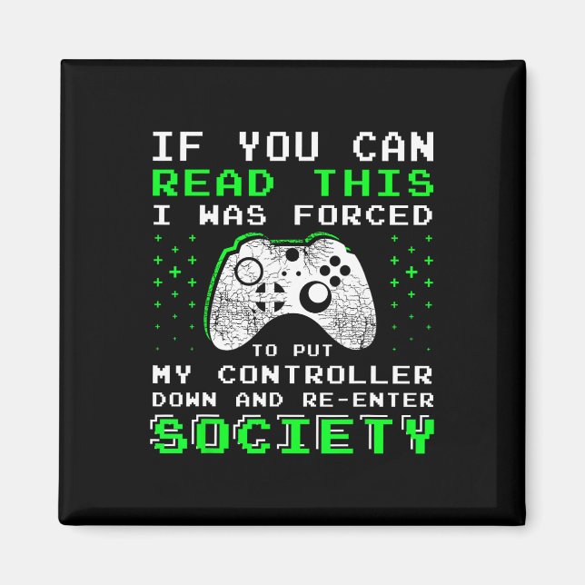 Imã Presentes Para Adolescentes - Se Puder Ler Este Ví (Frente)