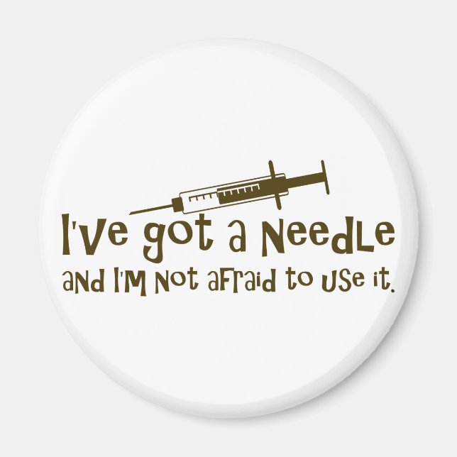 Imã Presentes para Enfermeiros e Diabéticos (Frente)