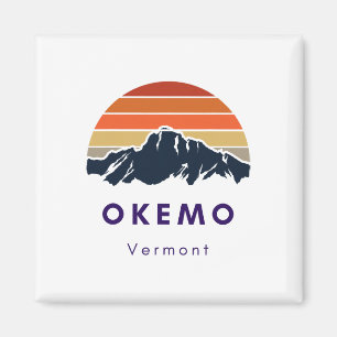 Imã Presentes Para Esquiadores e Snowboarders de Okemo