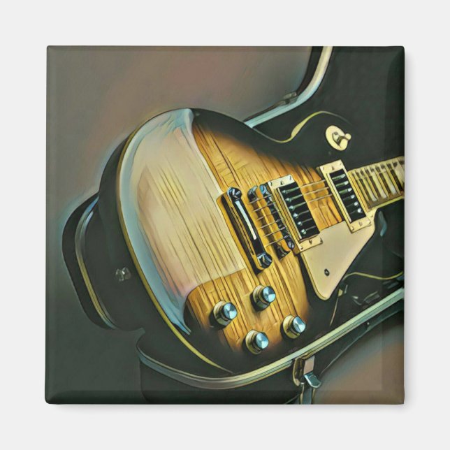 Imã Presentes para guitarrista (Frente)
