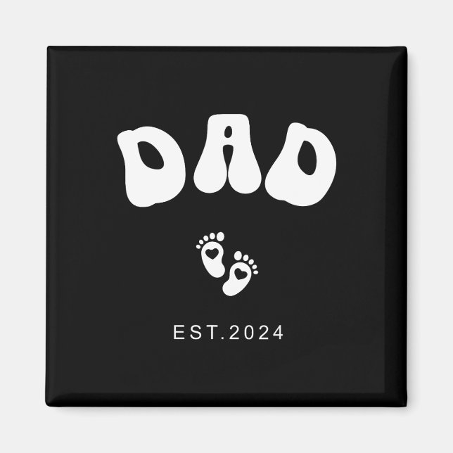 Imã Presentes Para Papai Nova Mamãe Para Mulheres Home (Frente)