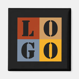 Imã Presentes Personalizados Modernos em Branco Simple