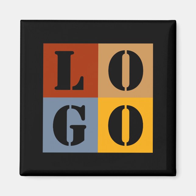 Imã Presentes Personalizados Modernos em Branco Simple (Frente)