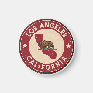 Imã Presentes retrô de Los Angeles, Califórnia
