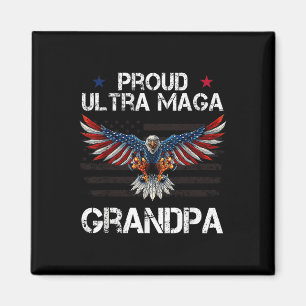 Imã Presentes Ultra Avô Orgulhosos Para Avô Eagle Usa 