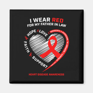 Imã Presentes Vestuário Pai Vermelho Sogro Doença Card