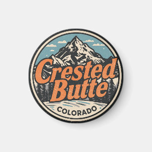 Imã presépios vintage crested butte colorado presentes