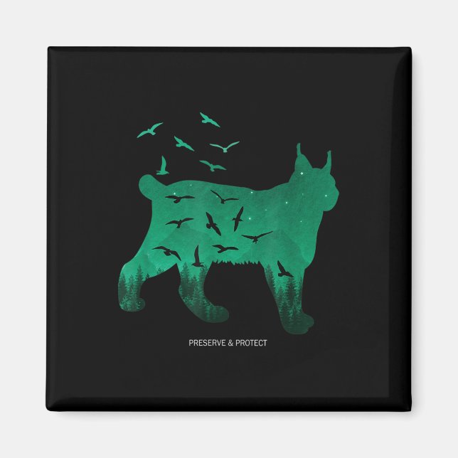 Imã Preservar &amp; Proteger Cl de Proteção Ambiental (Frente)