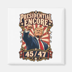 Imã Presidencial Encore Punho Erguido 45 47
