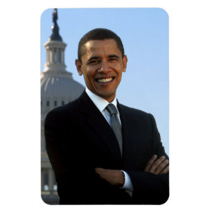 Ímã Presidente americano Barack Obama como Senador dos