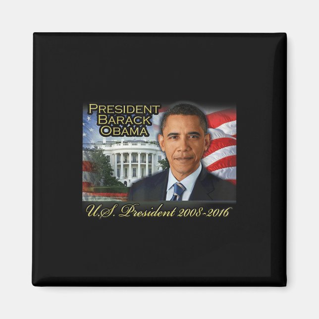 Imã Presidente Barack Obama 2008-2016 Presidente dos E (Frente)