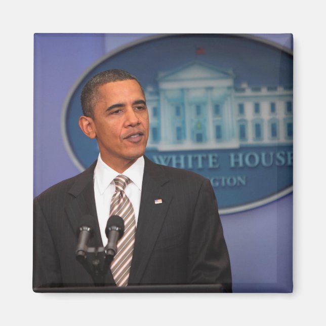 Imã Presidente Barack Obama faz um anúncio (Frente)