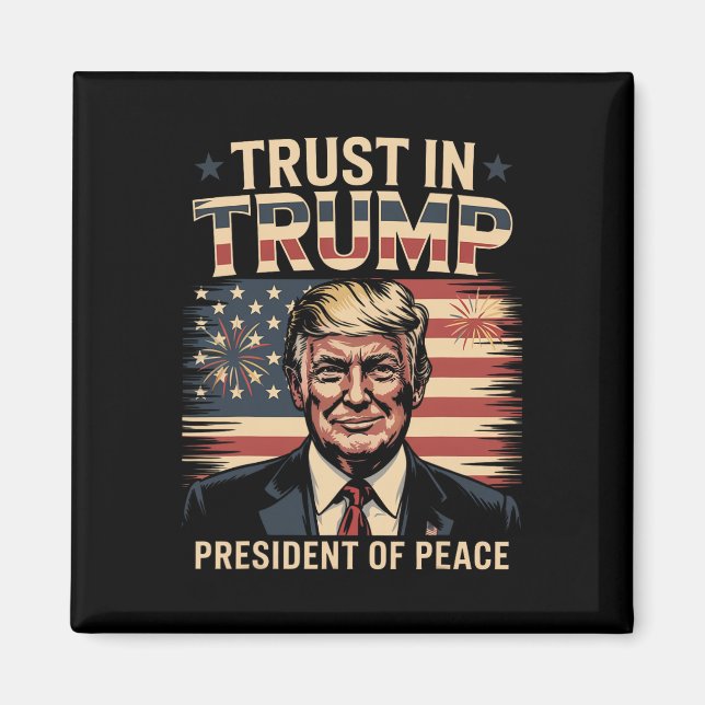 Imã Presidente Da Paz Confia Em Trump (Frente)