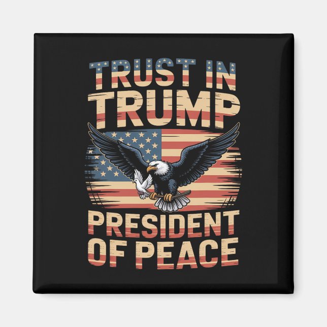 Imã Presidente Da Paz Confia No Trump 2  (Frente)