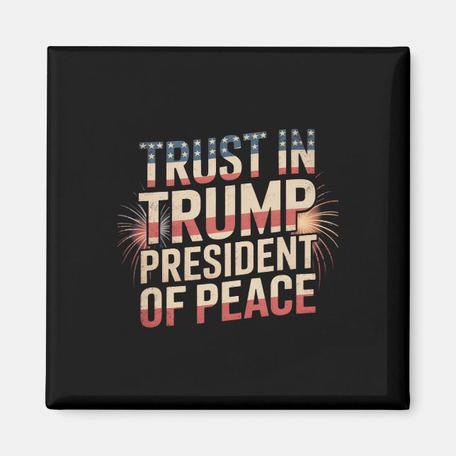 Imã Presidente Da Paz Confia No Trump 2 (Frente)