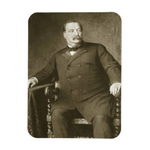 Ímã Presidente de Grover Cleveland, 2ò e 24o do Un do