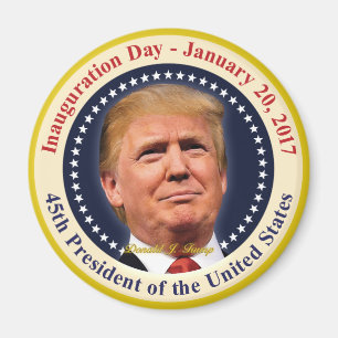 Imã Presidente Donald Trump Dia de Inauguração Lembran