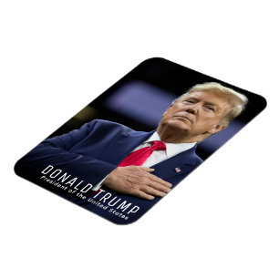 Ímã Presidente Donald Trump Fotografia Flexível