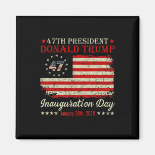 Imã Presidente Donald Trump Inauguration Day 2025 Vint