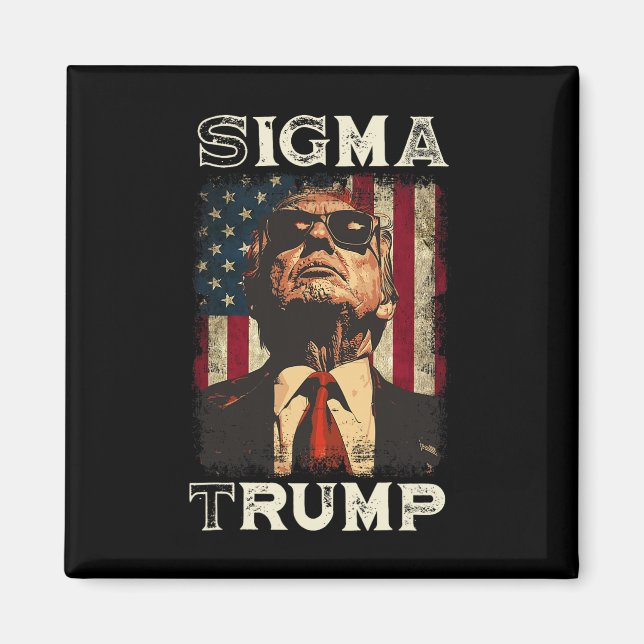 Imã Presidente Donald Trump - Sigma Trump (Frente)