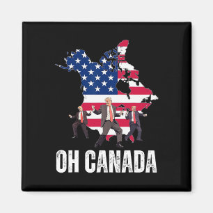 Imã Presidente Engraçado Donald Trump Oh Canadá Estado