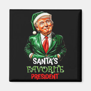 Imã Presidente Favorito do Papai Noel Engraçado Papai