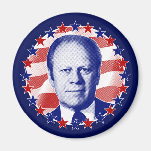 Imã Presidente Gerald Ford Stars and Stripes