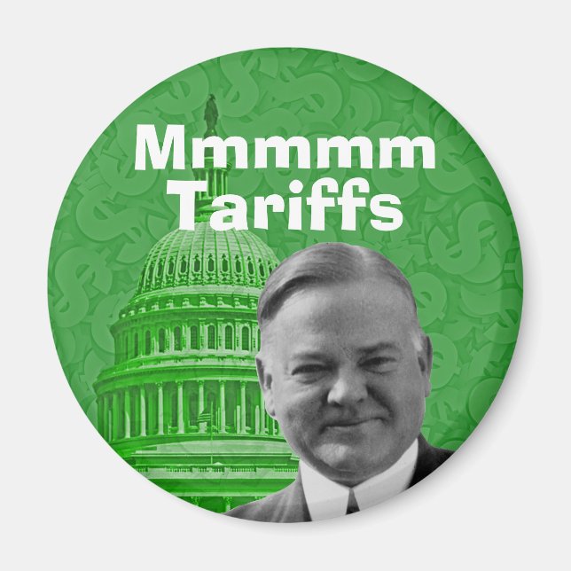 Imã Presidente Herbert Hoover TariFF (Frente)