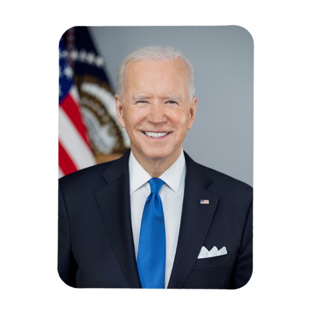 Ímã Presidente Joe Biden White House Retrait Magnet (Vertical)