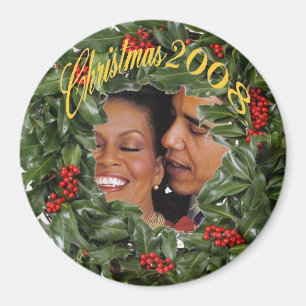 Imã Presidente Obama & lembrança 2008 do Natal de
