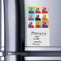 Imã Presidente Obama Pop Art