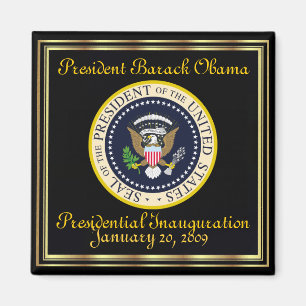 Imã Presidente Obama Presidencial Inauguração
