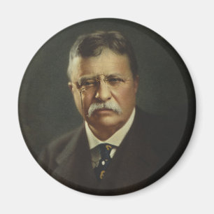 Imã Presidente Theodore Roosevelt por Forbes Lithograf