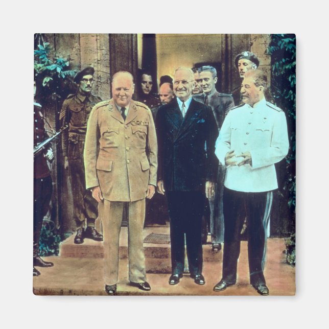 Imã Presidente Truman e Joseph Stalin (Frente)