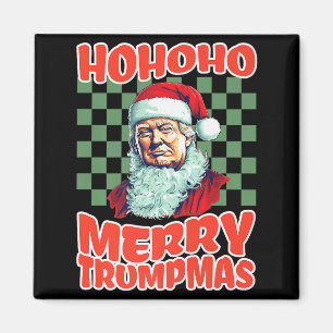 Imã Presidente Trump Natal Ho Ho Ho Feliz Trumpmas