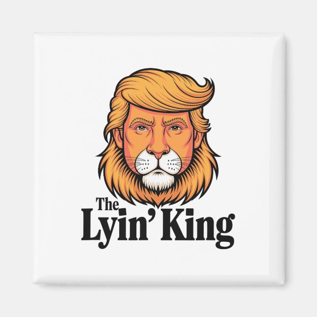 Imã Presidente Trump Zombando do Mentiroso Rei  (Frente)