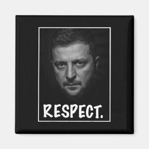 Imã Presidente Zelensky Retrato Respeito Apoio Ucrânia