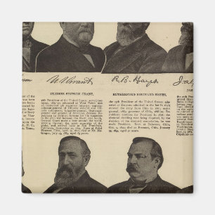 Imã Presidentes dos EUA, autógrafos, biografias