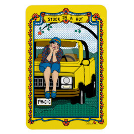 Ímã Preso em um frigorífico Rut_B_4x6