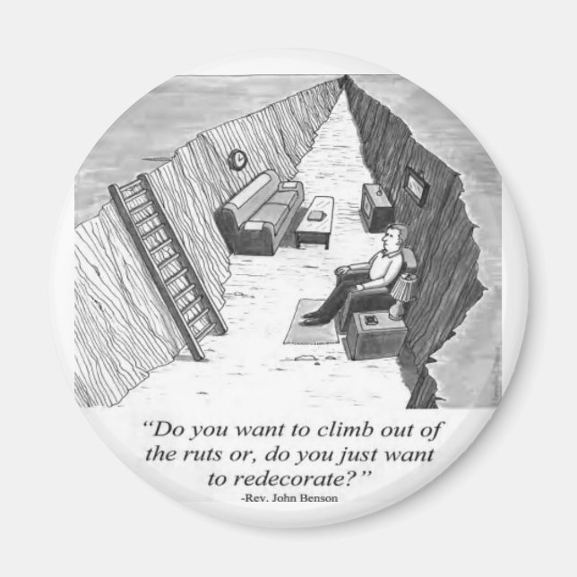 Imã Preso em um Rut (Frente)