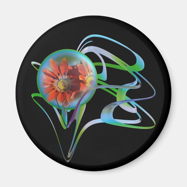 Imã Preso no ímã médio (Frente)