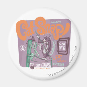 Imã Pressão do gato de Tom e de Jerry