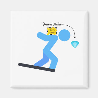 Imã Pressão faz diamantes